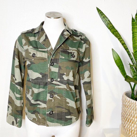 J. Crew | Camouflage Utility Shirt Chore Jacket - Picture 5 of 10